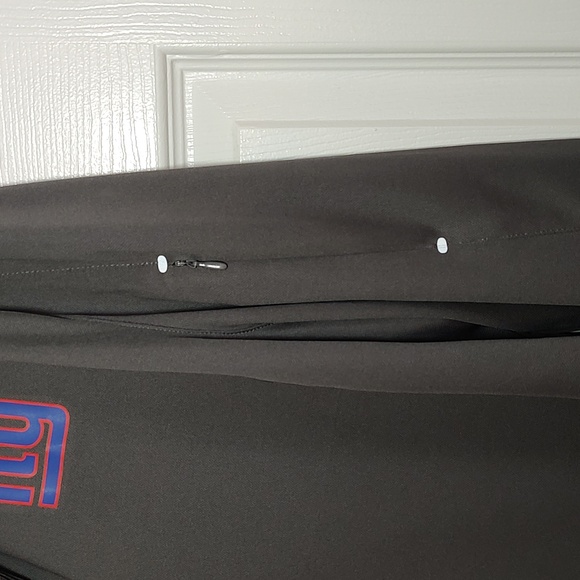 New York Giants NFL Team Apparel Mens Dark Gray Half-Zip Pullover 3XL NWT - Picture 5 of 8